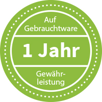 1 Jahr Gewährleistung